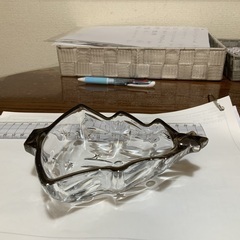 クリスマスツリー型器ガラス製の画像