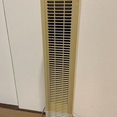 コイズミ　送風機能付きファンヒーター　HOT&COOL ハイタワーファン　人感センサー　KHF-1241Wの画像