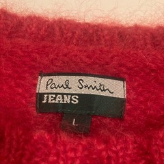 PAUL SMITH ポールスミス　ピンク ニットセーター Lサイズの画像