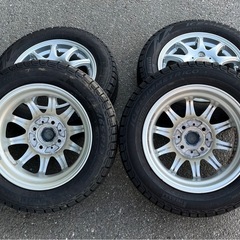 13インチ　スタッドレス　タイヤ　ホイールセット　4本
の画像