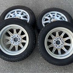 13インチ　スタッドレス　タイヤ　ホイールセット　4本
の画像