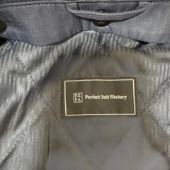 Perfect Suit FActory ステンカラーコート ネイビー Sの画像
