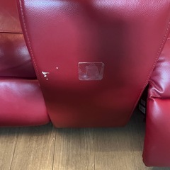 電動ソファー、テーブルセットの画像