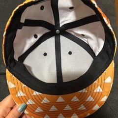 鬼滅の刃　善逸　キャップ帽子　の画像