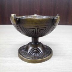 茶道具 蓋置 唐銅 火舎 炉蓋置 裏千家 表千家 金属工芸 苫小牧西店の画像