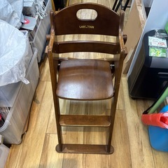 カトージ　木製ハイチェア　キズありの画像