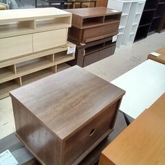 リユースのサカイ栃木店★ジモティ割あり★  TV台 ブラウン W43×D35×H34 クリーニング済み TC11882の画像