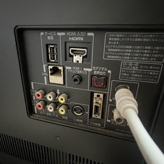 液晶テレビTOSHIBA regza2011 32型　リモコン付きの画像