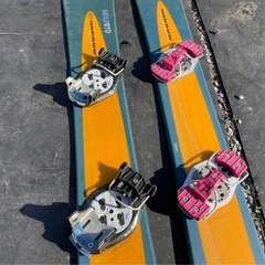 スノーボード　BC STRAEM narrow 147cm 157cm 2点セット の画像