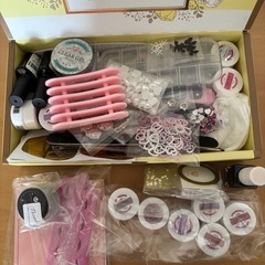 　 LED UV ネイルライト　ジェルネイル　セット コスメ　DIY デコレーションの画像