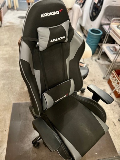 《売約済》AKRACING WOLF ゲーミングチェア リクライニング 昇降 デスクチェア OAチェア オフィスチェア リラックス チェア イス 椅子 ゲーミング esports AKRacing akracing