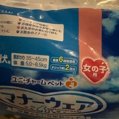 犬用オムツ　Ｍ
サイズ の画像