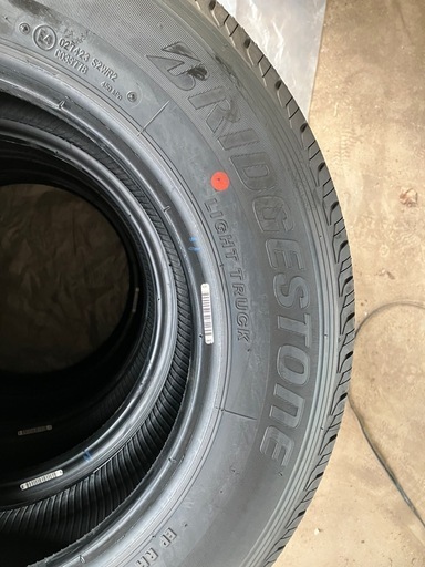 ブリヂストン　エコピア　165/80R14 LTタイヤ【未使用品】 