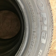 ブリヂストン　エコピア　165/80R14 LTタイヤ【未使用品】 の画像