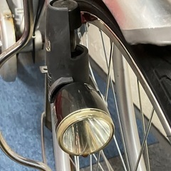 リユース品　ブリヂストン　アルミトップラン　26インチ　3段変速　シルバーの画像