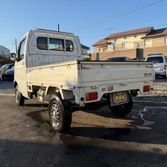 🉐【支払い総額49万円】車検令和9年5月25日H15年式 キャリイトラック　リフトアップ　エアコンパワステ　貨物調子良好 乗って帰れる！の画像