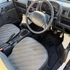 🉐【支払い総額49万円】車検令和9年5月25日H15年式 キャリイトラック　リフトアップ　エアコンパワステ　貨物調子良好 乗って帰れる！の画像