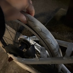 ルイガノ　18インチ　自転車　ジャンク品(パンク)の画像