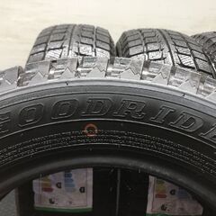 【新品】GOODRIDE SW-618 185/65R15 88T 15インチ スタッドレス 2本 21年製 ノート フリード アクア イスト ウイングロード等　(STM047)の画像