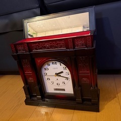 【ジャンク品】アンティーク置時計の画像