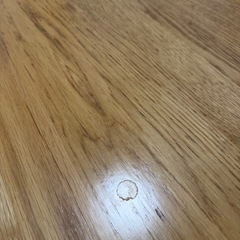 無印 引き出し付きローテーブル１〜2人用の画像