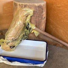 餅つき■杵と臼　レンタル品