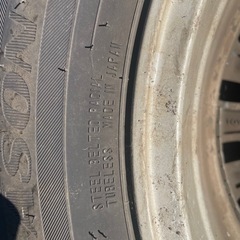 トヨタ純正ホイール付きオールラウンドタイヤ
の画像