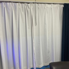 ニトリ　カーテン ＆レース　の画像