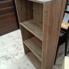 リユースのサカイ栃木店★ジモティ割あり★  ラック ベージュ W62×D30×H124.5 クリーニング済み TC11886の画像