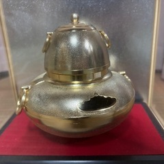 茶釜　置物の画像