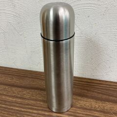 【お売りします】 ステンレスボトル　500ml　シルバー　水筒　未使用の画像