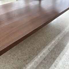 ★リユースのサカイ高崎店★TJ13586  座卓 黒茶 H37.7×D55×W90 クリーニング済みの画像