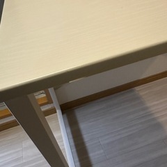 ニトリ デスク テーブル ホワイト ZK001 95　  の画像