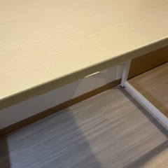 ニトリ デスク テーブル ホワイト ZK001 95　  の画像