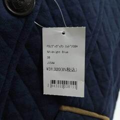 【未使用】FIOR DA LISO VIVIAN ボタンダウン ライディングジャケット ストレッチ 38 ネイビー レディース 乗馬 馬術の画像