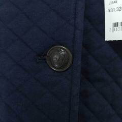【未使用】FIOR DA LISO VIVIAN ボタンダウン ライディングジャケット ストレッチ 38 ネイビー レディース 乗馬 馬術の画像