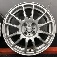 YFC GRASS グラス 社外ホイール 16インチ 4本 6J4HPCD100+42 ロッキー ライズ ヤリス アクア カローラフィールダー等　(SHE039) の画像