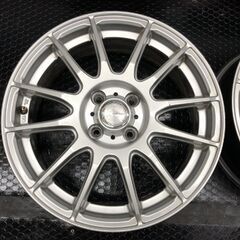 YFC GRASS グラス 社外ホイール 16インチ 4本 6J4HPCD100+42 ロッキー ライズ ヤリス アクア カローラフィールダー等　(SHE039) の画像