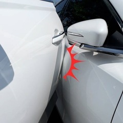 車のドアガードの画像