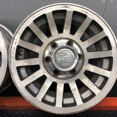 【希少】Jeep ジープ グランドワゴニア 純正ホイール 15インチ 4本 7J6HPCD139.7+2　(SHE038)の画像