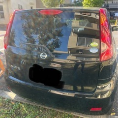日産ノート　ブラック　早い者勝ちの画像