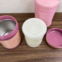 【差し上げます】 PEARL LIFE　二段　ランチジャーの画像