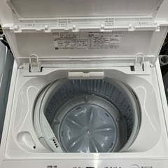 【安心1年保証付き】YAMADA 5.5kg 全自動洗濯機 YWM-T55LWの画像