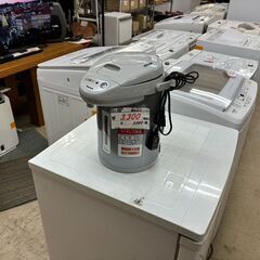 【リサイクルショップどりーむ荒田店】No.3600　電気ポット　グレーの画像
