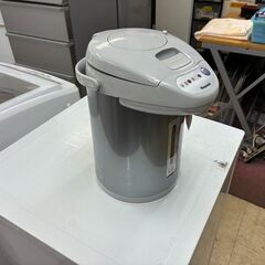 【リサイクルショップどりーむ荒田店】No.3600　電気ポット　グレーの画像