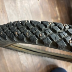 スーパーカブ　スパイクタイヤの画像