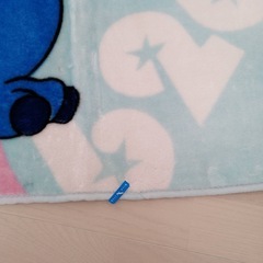 スティッチ　2畳　ラグ
の画像