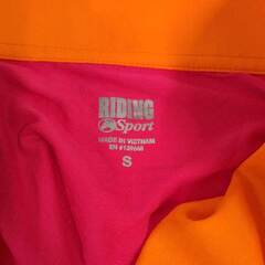 【未使用】RIDING SPORT ハーフジップ 長袖 ライディングシャツ ロングスリーブ ストレッチ S レディース 乗馬 馬術の画像