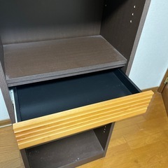 引き出し付きカラーボックスの画像