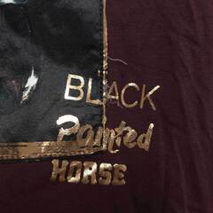 RED HORSE GRANDE 長袖 Tシャツ ライディングシャツ ロングスリーブ ストレッチ S ダークレッド レディース 乗馬 馬術の画像